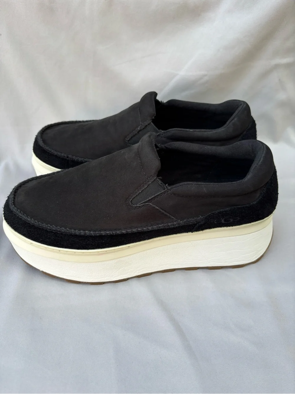 UGG Black Slip-On Casual Shoe Size 10